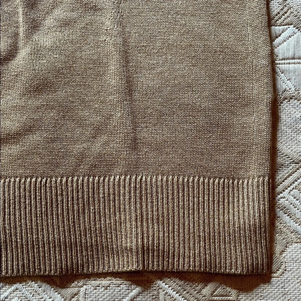 Banana Republic Camel Turtle-Neck Sweater Dress/NWT/S - Picture 7 of 15